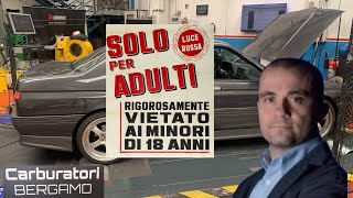 ALFA ROMEO 164 3.0V6 QUADRIFOGLIO BUSSO: VIDEO NOT SUITABLE FOR MINORS! WITH MARINO #CARBURATORIB...