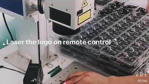 Laser Marking Logo on Remote Control, Kingcobra Car Security System