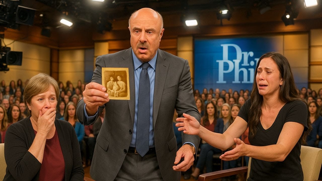 Dr. Phil FREEZES Studio When Old Photograph Reveals a Forgotten Family ...