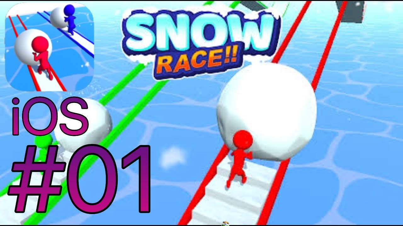 Snow Race ! Gameplay Walkthrough ! Tutorial ! Stage 1. - YouTube
