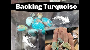 Backing Turquoise with JB Weld Why and How To