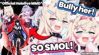 FuwaMoco Found Something Odd And Funny About Hololive's Advent MMD... 【HOLOLIVE  EN】