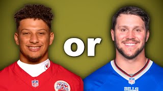 Patrick Mahomes or Josh Allen? (NFL Higher or Lower)