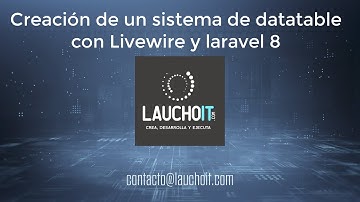 Livewire Datatable 0/5 - Demostración del resultado.