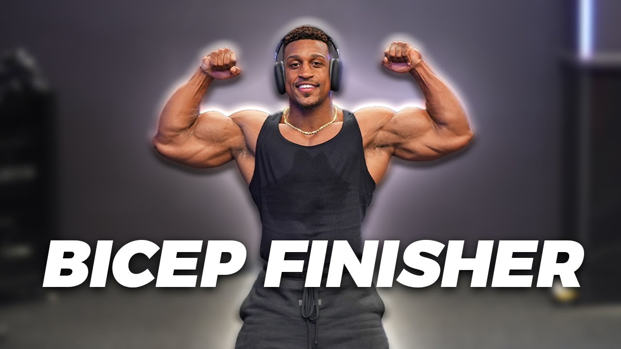 Insane Bicep Finisher For Bigger Arms