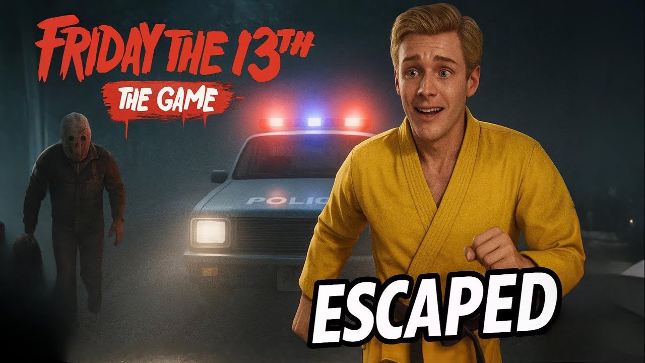 BARELY ESCAPED TO POLICE!