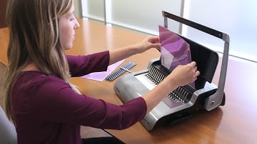 Fellowes Quasar Manual Wire Binding Machine w  Starter Kit