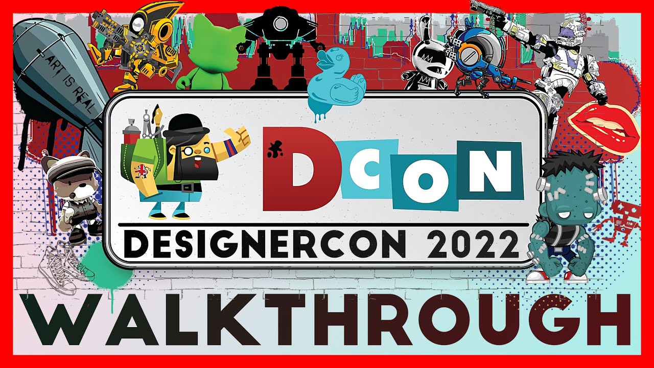 DesignerCon 2022!!! Saturday Walk Through｜MONDO, Kidrobot, BAYC, Vinyl Toys & Arts
