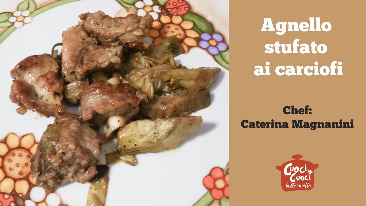 Agnello stufato ai carciofi