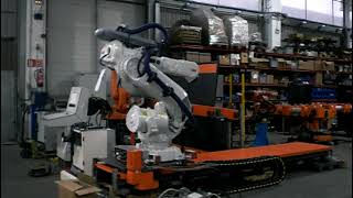 Abb Irb6640 235 255 With Irc5 And Lineal Track 5M