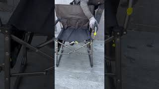 DIRECTORS CHAIR COLLAPSIBLE SET UP