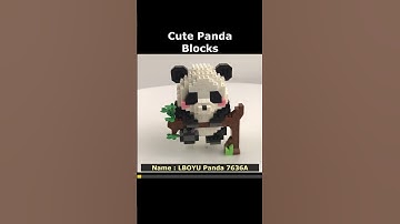 Panda 7636A Mini Blocks Preview #lego #brick #miniblock #nanoblock