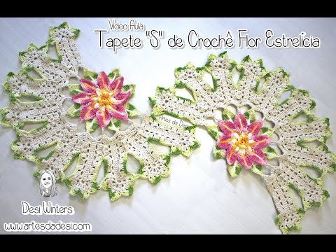 Tapete "S" de Crochê - Artes da Desi