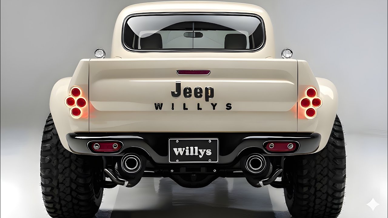 2026 Jeep Willys Pickup Track Will Blow Your Mind! Futuristic & Unstoppable