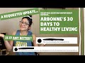 Part 1 revisiting arbonnes 30 days to healthy living  registered dietitian nutritionist