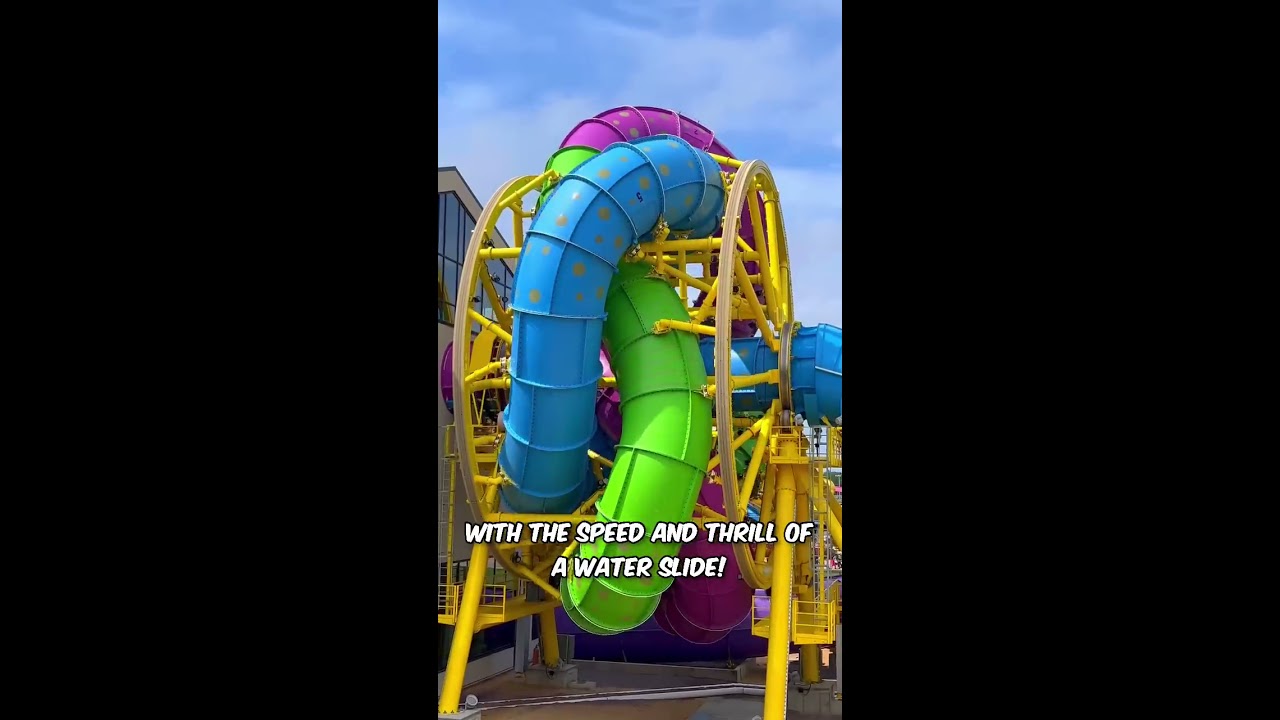 America S First Rotating Water Slide Shorts