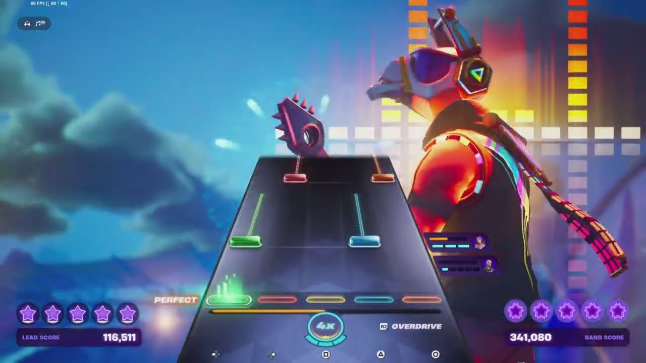 Expert Lead 100%-For Whom The Bell Tolls by Metallica on Fortnite Festival