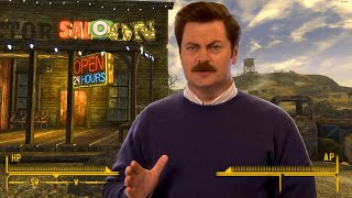 Ron Swanson in Fallout New Vegas
