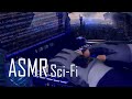 ASMR Sci-Fi: Jobhunting at a Cyberpunk Cafe │ Keyboard Typing Sounds │ Softspoken