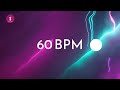 60 BPM Visual Metronome for Musicians | 10 Minutes | Abstract Tech Animated Click
