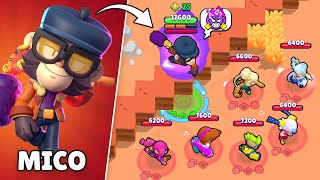 *FREE* MYTHIC BRAWLER MICO 🐵 IS TRULY OP 🔥 Brawl Stars 2023 Funny Moments & Wins & Fails ep.1303
