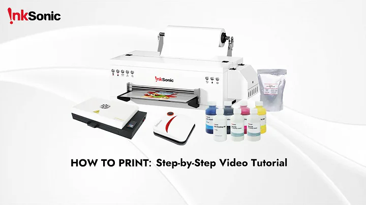 How to Print: Step-by-Step Video Tutorial for DTF Printer - L1800 E13A 2025 Upgrade
