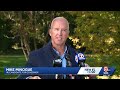 Stitches visible on Shawn Oliver as he attends council meeting after OUI crash