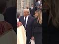 Donald Trump Attends Funeral for Mother-in-Law With Melania