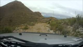 Jeep Wrangler   Christmas Mountains, Texas