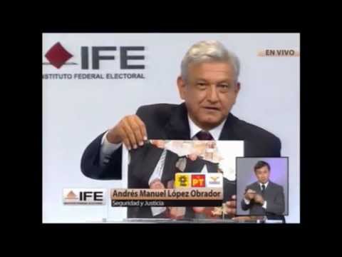Primer Debate Presidencial 2012 México gente chismosa