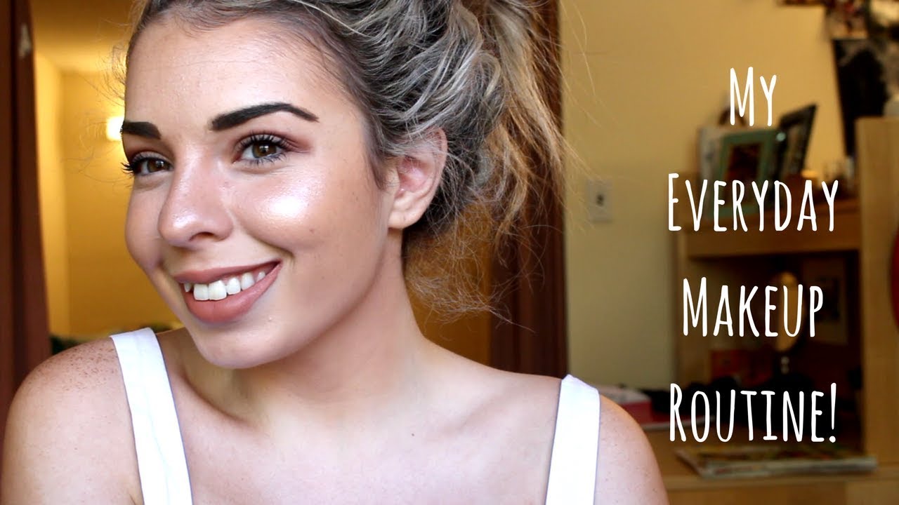 My Everyday Makeup Routine!! Simple and Easy - YouTube