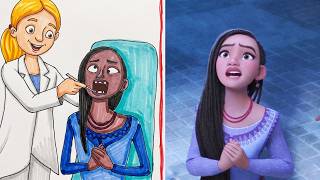 Moana Disney Wish Song Part20 - Funny Drawing Meme Battle Try Not To Laugh 😂