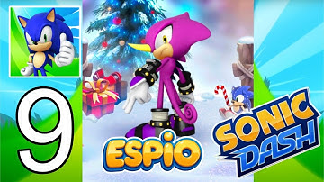 Sonic Dash – Gameplay Walkthrough Part 9 - Espio (iOS, Android)