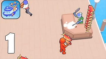 Seaport Master - Part 1 Stickman Idle Seaport Master Manager - Gameplay Walkthrough(iOS, Android)