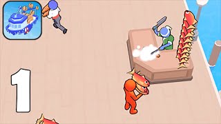 Seaport Master - Part 1 Stickman Idle Seaport Master Manager - Gameplay Walkthrough(iOS, Android) screenshot 5