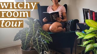 A detailed witchy room tour: bookshelf, apothecary, and where lies the real magick