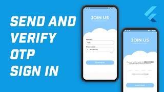 Sign Up / Register Using Phone with OTP Auth Function in Flutter! screenshot 4