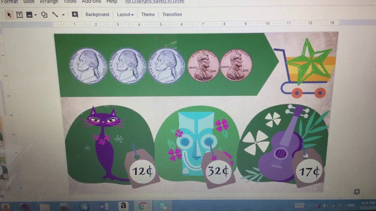 Lesson on Counting Coins YouTube