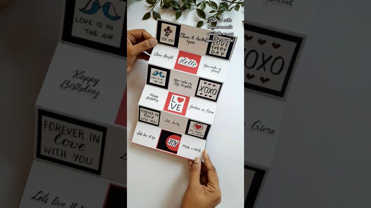 DIY BIRTHDAY POP-UP CARD IDEA #diy #handmadecards #art #craft #handmadegreetingcard #diycrafts