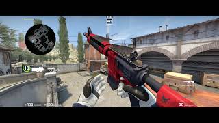 M4A4 Evil Daimyo Factory New Showcase CS:GO (3440x1440 res 21:9)