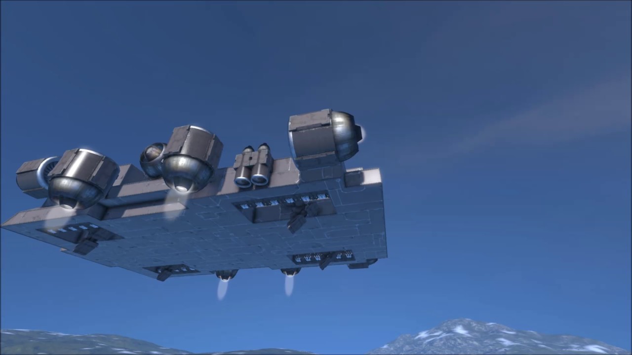 Space Engineers -- Landing Gear Test