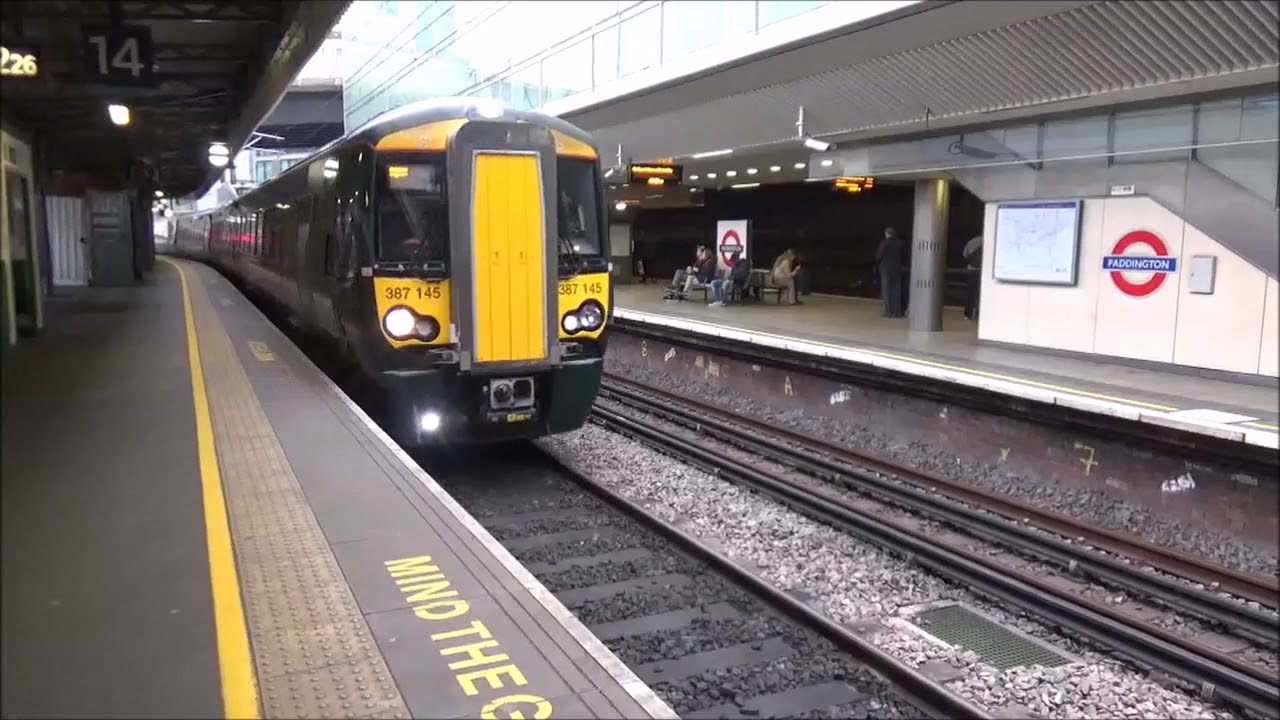 Trains at London Paddington 3 YouTube