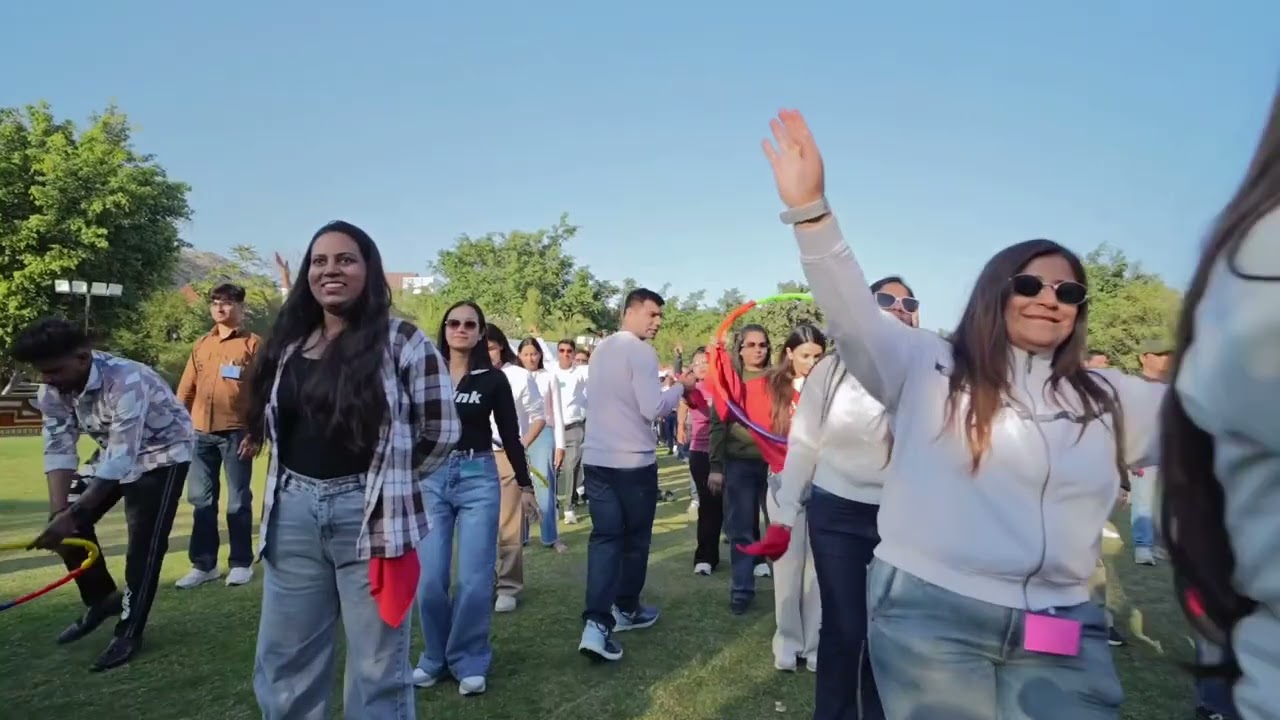 Fun activities by ankit Khandelwal at shubhashish team building event | zindagi ke maze lelo