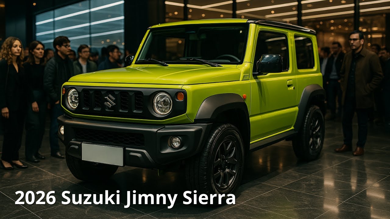 2026 Suzuki Jimny Sierra: Ultimate Compact SUV Unveiled! - YouTube