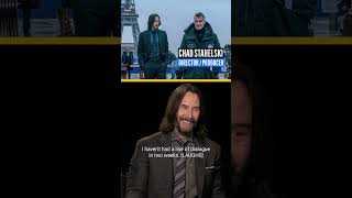 Less talking, more 'movie fighting.'🕴️#shorts #keanureeves