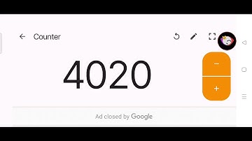 Challenge countdown from 4020