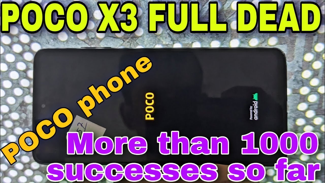 Poco X3 motherboard problem Repair 🔥🔥🔥