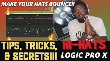 Complete Guide How To Make Your Hi-Hats BOUNCE | (Logic Pro X 10.5) Hat Rolls, Pitch Bends & MORE!
