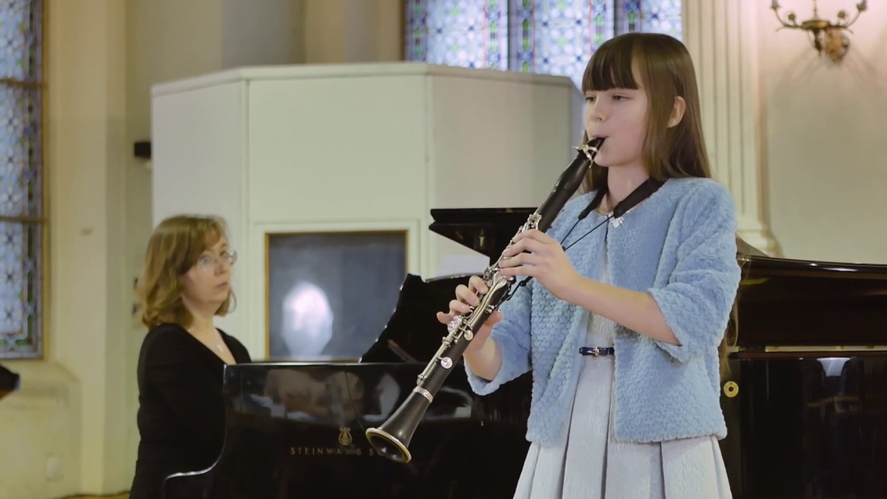 Polina Vasileva performs Romance, Op.63, No.14 by Carl Baermann