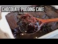 Hot fudge chocolate pudding  eggless pudding recipe